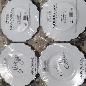 New in package wedding plates